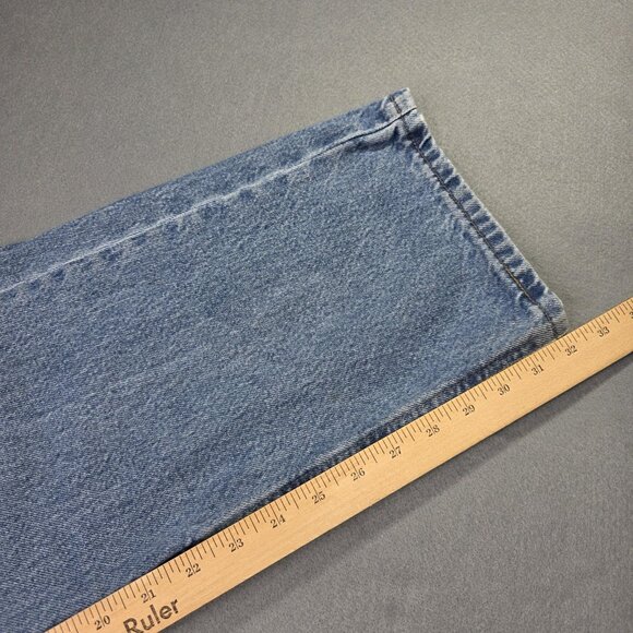 Carhartt Jeans Mens 40 x 32 Denim 2 PAIR Traditional Fit Straight Leg Workwear - Picture 9 of 9